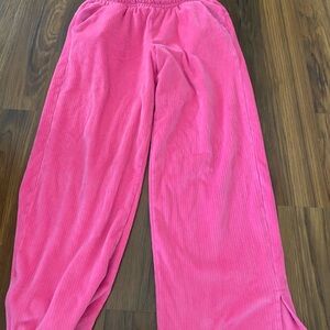 Pink Corduroy Pants